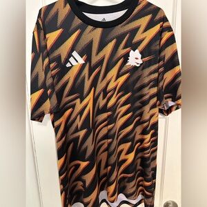 A.S. Roma adidas pre match top